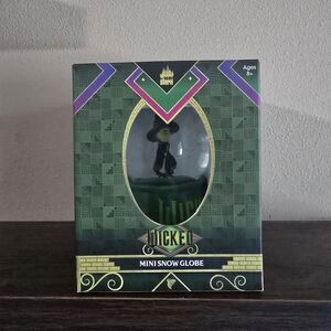 Wicked  The Movie Mini Snow Globe  Bad Witch Elfaba New In Box